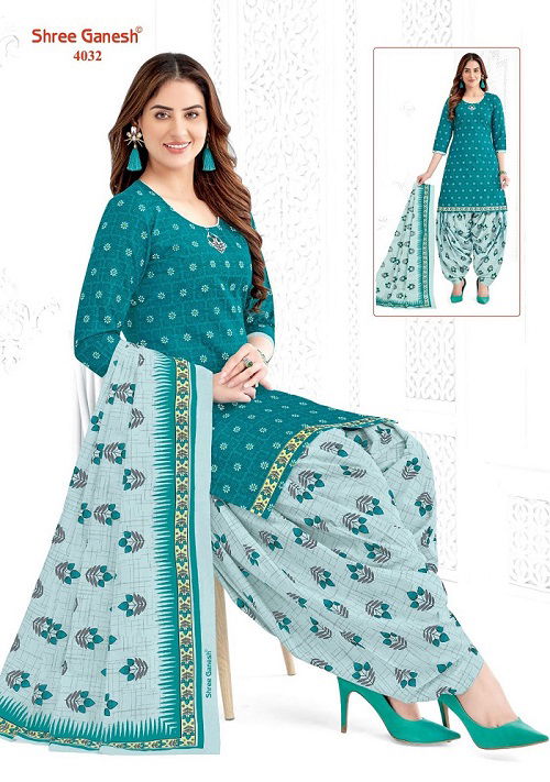 Shree Ganesh Hansika Vol 20 Patiyala Cotton Dress Material
